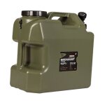 Seau d'eau ext�rieur avec robinet, bouteille, pichet pour le camping, la randonn�e, le lavage des mains, ...