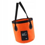 Seau de plage pliable pour camping avec poignée Seau de plage pliable pour camping avec poignée