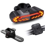 Sectyme - enquêter arrière de vélo pour cargo t1 avec clignotants, feu stop, aste, sans fil, alarme de ... Sectyme - enquêter arrière de vélo pour cargo t1 avec clignotants, feu stop, aste, sans fil, alarme de ...