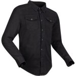 Segura luthor denim blouson textile de moto, noir, taille 2xl pour hommes