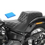 Selle biplace gel pour harley davidson dyna street bob 06 - 17 craftride sp6b et01