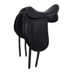 Selle de dressage pour cheval avec taquets longs equestro