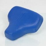 Selle pilote rsm pour mobylette mbk 50 nc bleu d25mm neuf