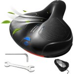 Selle de ultra confortable, selle de vlo gel ergonomique avec amortisseur a double ressort pour bicyclette ...