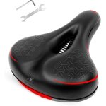 Selle de vélo confortable en mousse a mémoire de forme pour homme et femme - absorbe les chocs, respirante, ... Selle de vélo confortable en mousse a mémoire de forme pour homme et femme - absorbe les chocs, respirante, ...