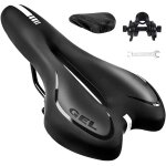 Selle de vlo, etanche selle vtt, selle de ergonomique avec boule d'amortisseur a double ressort, avec ...