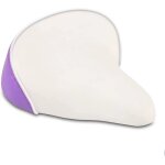 Selle de vélo large rembourrée en gel de silicone et mousse a mémoire de forme - siège confortable pour ... Selle de vélo large rembourrée en gel de silicone et mousse a mémoire de forme - siège confortable pour ...