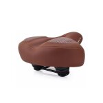 Selle de v�lo en mousse marron