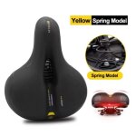 Selle de vlo respirante creuse pour hommes et femmes, sige de vlo de route vtt, absorbant les chocs, ...