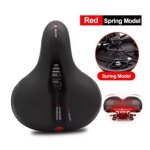 Selle de vlo respirante creuse pour hommes et femmes, sige de vlo de route vtt, absorbant les chocs, ...