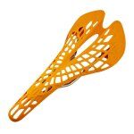 Selle de v�lo respirante ergonomique a d�coupes toile d'araign�e, si�ge de bicyclette de route et de ...
