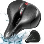 Selle de vlo de qualit suprieure pour homme et femme - confortable - souple - absorbe les chocs - ...