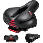 Selle de vlo ultra confortable, selle vlo avec feu arrire, selle velo confortable avec boule d'amortisseur ...