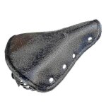 Selle de vlo vintage en similicuir avec rivets et ressorts, coussin de vlo compatible avec les vlos ...