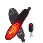 Semelles chauffantes avec 3 rglages de temprature le noir s