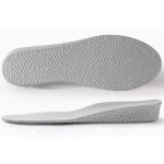 Semelle intrieure rehaussante invisible unisexe, 2. 5 cm, coussinets rehausseurs xxl