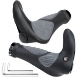 Sept - 1 paire poignes de vlo ergonomiques caoutchouc poignes de vlo poignes de guidon cycliste ...