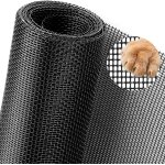 Sept - 120 x 250cm rouleau moustiquaire fibre, grillage plastique maille ultra fine rouleau toile moustiquaire ...