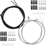 Sept - 2 jeux de cable frein velo kit de remplacement du cable de frein vlo pour vlo de mountain route ...