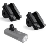 Sept - 2 pièces adaptateur de support de lumière de vélo, support pour go'pro support adaptateur kompatibel ... Sept - 2 pièces adaptateur de support de lumière de vélo, support pour go'pro support adaptateur kompatibel ...