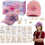 Sept - 2pcs diy casquette de baseball, casquette de baseball filles, kit de bricolage pour enfants, cadeaux ... Sept - 2pcs diy casquette de baseball, casquette de baseball filles, kit de bricolage pour enfants, cadeaux ...