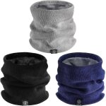 Sept - lot de 3 echarpe hiver tour de cou gaiter pour hommes et femmes, tubulaire foulard ski chaud cache, ... Sept - lot de 3 echarpe hiver tour de cou gaiter pour hommes et femmes, tubulaire foulard ski chaud cache, ...