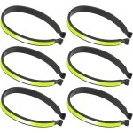 Sept - lot de 3 paires de pinces a pantalon de vlo, rflchissantes, pour pantalons, universelles, pour ...