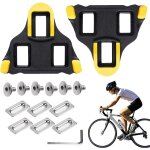 Sept - cale de pédale crampons compatibles avec shimano spd sl cales de vélo flottantes a 6 antidérapante ... Sept - cale de pédale crampons compatibles avec shimano spd sl cales de vélo flottantes a 6 antidérapante ...