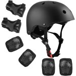 Sept - casque vlo enfant, sets de protection rollers, casque ajustable coudires genouillre protge ...