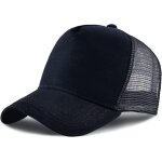 Sept - casquette de de baseball, 5 panneaux rsille rglable unisex trucker hat