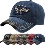 Sept - casquette de baseball aigle broderie, unisexe réglable bonnet respirant anti - uv protection solaire ... Sept - casquette de baseball aigle broderie, unisexe réglable bonnet respirant anti - uv protection solaire ...