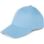 Sept - casquette de baseball unisexe a 6 panneaux en coton bross, fermeture a crochet et boucle rglable, ...