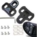 Sept - crampons de vlo compatibles avec keo 4, 5 , pdales de cyclisme, plaques de chaussures de vlo, ...
