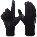 Sept - gants de cyclisme coupe - vent avec rembourrage absorbant les chocs, gants de running pour rester ...