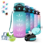 Sept - gourde - 500ml - gourde enfant, bouteille avec paille anti fuite, facile ¿¿ nettoyer, bouteille ... Sept - gourde - 500ml - gourde enfant, bouteille avec paille anti fuite, facile ¿¿ nettoyer, bouteille ...