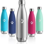 Sept - gourde isotherme, 500ml, gourde inox enfant, 24h froid & 12h chaud, thermos isotherme, sans bpa, ...