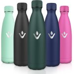 Sept - gourde isotherme 750ml, sans bpa, gourde inox enfant, 24h froid & 12h chaud, thermos isotherme, ...