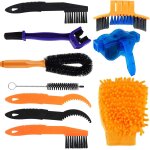 Sept - kit de nettoyage pour vlo, 10 pices bicyclette outil de nettoyage, kit complet de nettoyage ...