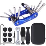 Sept - kit réparation vélo - outil de vélo multifonction 10 en 1 (avec outil de chaîne), clé a os multifonctio ... Sept - kit réparation vélo - outil de vélo multifonction 10 en 1 (avec outil de chaîne), clé a os multifonctio ...
