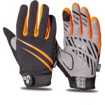 Sept - long gel - padded gloves orange winter version gants de cyclisme d'hiver longs antidérapants en ... Sept - long gel - padded gloves orange winter version gants de cyclisme d'hiver longs antidérapants en ...