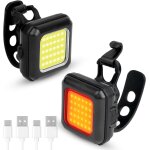 Sept - lumiere velo avant et arriere, lampe vélo led, etanches ipx6, lampe velo ultra slim usb rechargeable, ... Sept - lumiere velo avant et arriere, lampe vélo led, etanches ipx6, lampe velo ultra slim usb rechargeable, ...