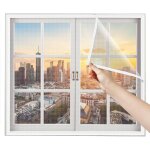 Sept - moustiquaire fenetre toit 60x70cm blanc toile moustiquaire fibre de verre en rouleau fly screen ...