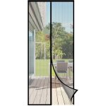Sept - moustiquaire porte anti - mouche sécurité - aimants puissants, 110x210 cm, sans perçage, balcon, ... Sept - moustiquaire porte anti - mouche sécurité - aimants puissants, 110x210 cm, sans perçage, balcon, ...