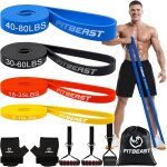 Sept - set de bandes de résistance, entraînement poids du corps, musculation, etirement, avec ancre de ... Sept - set de bandes de résistance, entraînement poids du corps, musculation, etirement, avec ancre de ...