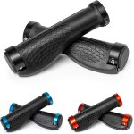 Sept - set de poignées de vélo, gauche droite, pour poignées de guidon jusqu'à Ø 22 mm, poignée de guidon ... Sept - set de poignées de vélo, gauche droite, pour poignées de guidon jusqu'à Ø 22 mm, poignée de guidon ...