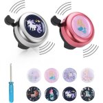 Sept - sonnette de vlo pour enfants, cloche de vlo klaxon velo enfant, filles sonnette de guidon de ...