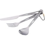 Sept - titane vaisselle set camping cuillère spork fourchette couteau baguettes paille en plein air ultra ... Sept - titane vaisselle set camping cuillère spork fourchette couteau baguettes paille en plein air ultra ...