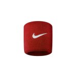 Serre - poignets nike swoosh rouge x 2 - tennis