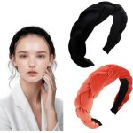 Serre tete maquillage, 2 pièces serre tete femme bandeaux mode pour femmes, bandeau cheveux femme pour ... Serre tete maquillage, 2 pièces serre tete femme bandeaux mode pour femmes, bandeau cheveux femme pour ...