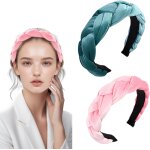 Serre tete maquillage, 2 pièces serre tete femme bandeaux mode pour femmes, bandeau cheveux femme pour ... Serre tete maquillage, 2 pièces serre tete femme bandeaux mode pour femmes, bandeau cheveux femme pour ...